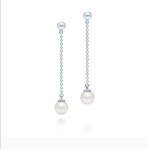 Tiffany Pearl Drop Earrings